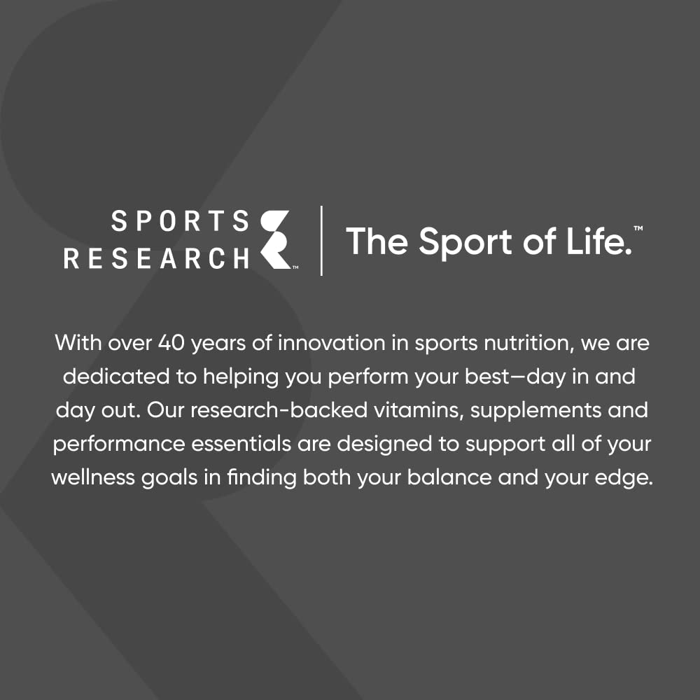 Sports Research High Potency Vitamin C 1000mg – Vegan Veggie Capsules, Non-GMO, Gluten Free, 240 Count
