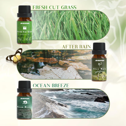 Spring Essential Oils Set - ARVIDSSON Natural Fragrance Oils for Diffuser & Candle Making