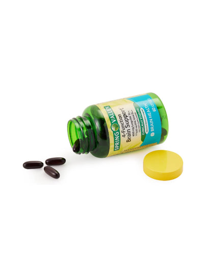 Spring Valley 4-Function Brain Support, 60 Count + STS Sticker