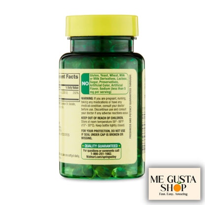 Spring Valley Vitamin D3 50 mcg (2000 IU) - 200 Count with Pill Organizer