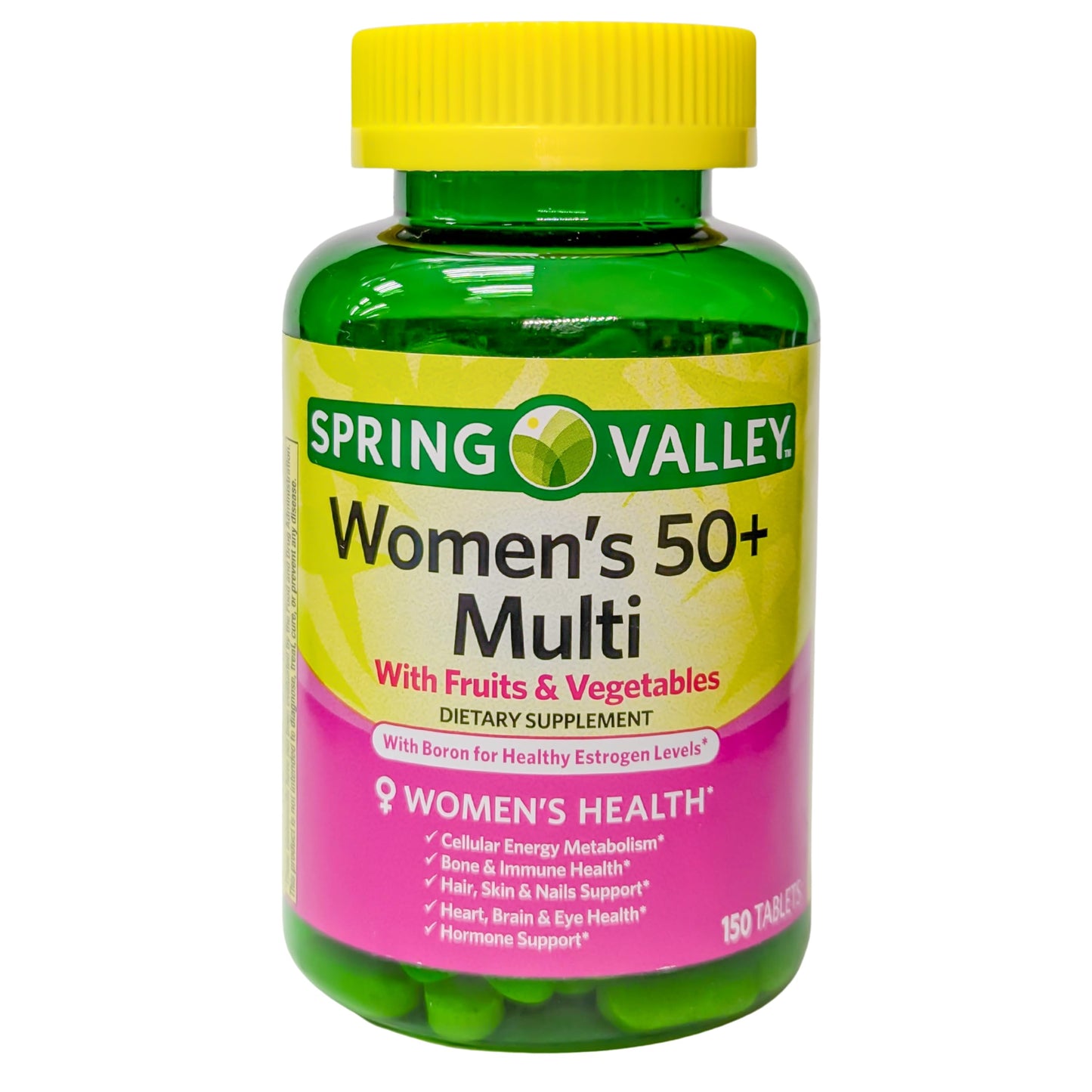 Spring Valley Women's 50+ Multi with Fruits & Vegetables - 150 Tablets