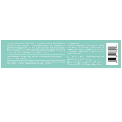 SprinJene Natural Total Care Fluoride Free Toothpaste – Patented Formula with Black Seed Oil & Zinc – Dry Mouth Toothpaste for Fresh Breath & Strong Teeth – Made in The USA (4 Pack)