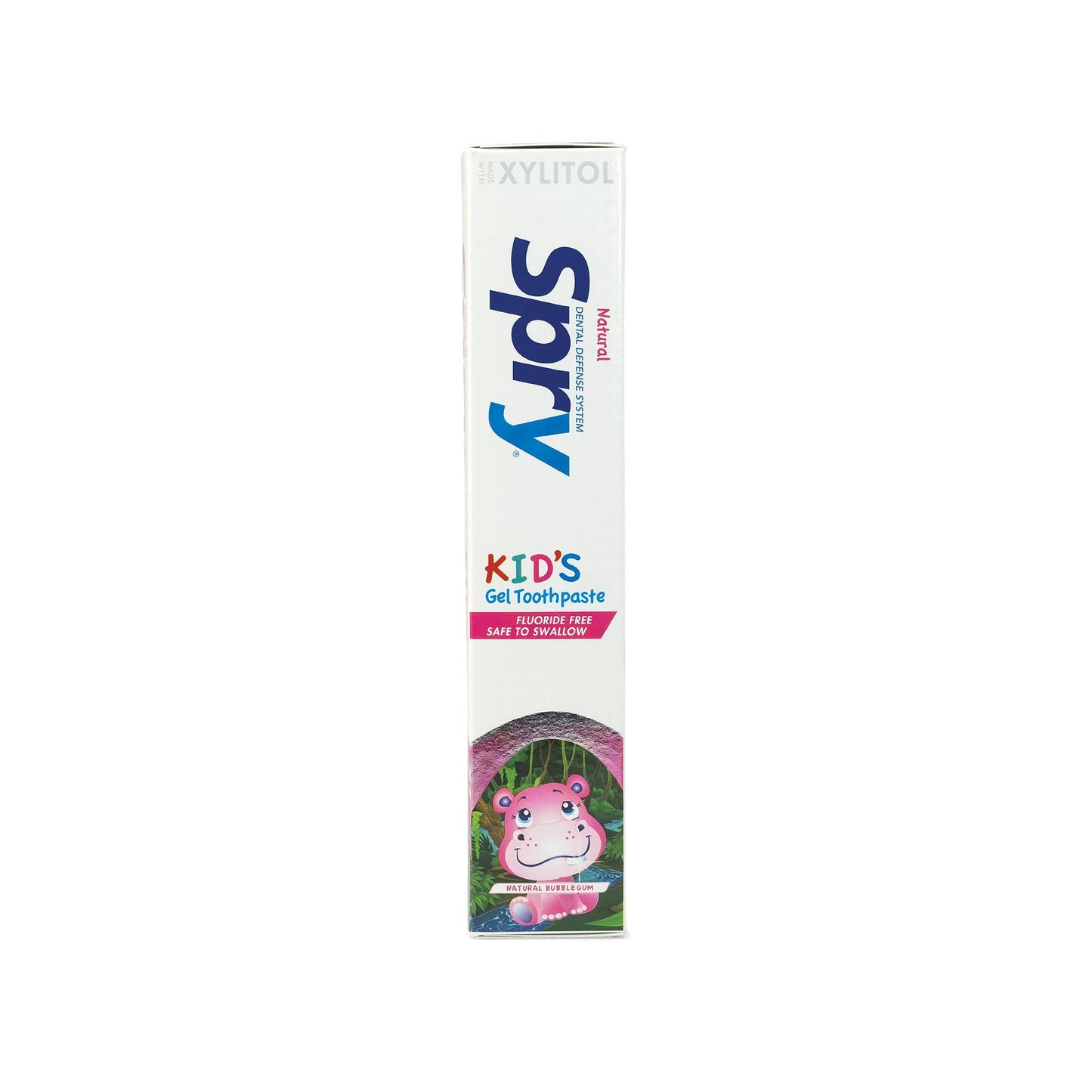 Spry Fluoride Free Kids Toothpaste – Bubble Gum, Xylitol, 5oz