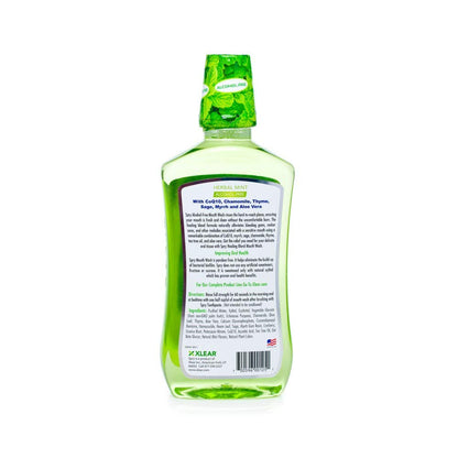 Spry Natural Xylitol Mouthwash - Fluoride Free, Enamel Support, Alcohol-Free (16 fl oz x 2)