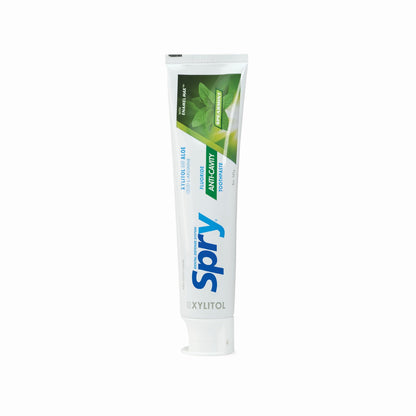 Spry Natural Xylitol Toothpaste 5oz – Pack of 1 | Adults & Kids, Fluoride, Whitening & Remineralizing, Spearmint