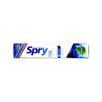 Spry Natural Xylitol Toothpaste 5oz – Fluoride, Whitening & Remineralizing (Pack of 1)