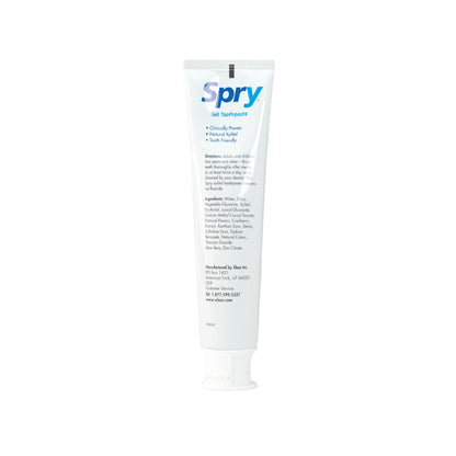 Spry Fluoride Free Kids Toothpaste – Bubble Gum, Xylitol, 5oz