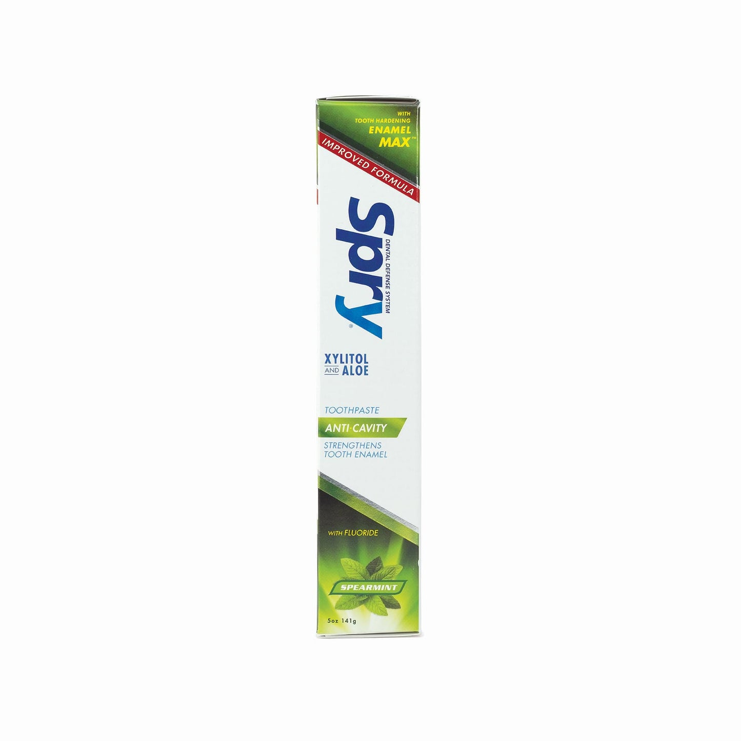 Spry Natural Xylitol Toothpaste 5oz – Pack of 1 | Adults & Kids, Fluoride, Whitening & Remineralizing, Spearmint