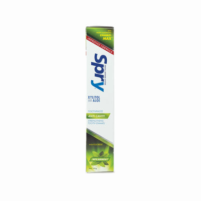 Spry Natural Xylitol Toothpaste 5oz – Pack of 1 | Adults & Kids, Fluoride, Whitening & Remineralizing, Spearmint