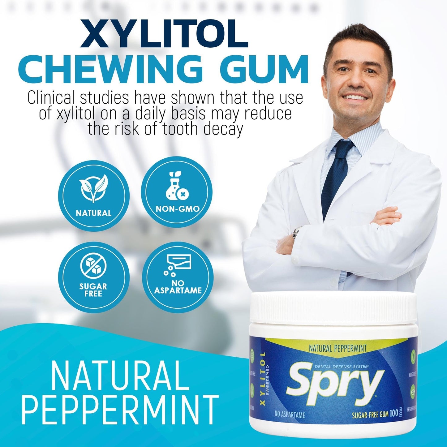 Spry Total Dental Health Kit - All Day Oral Care and Gum Health