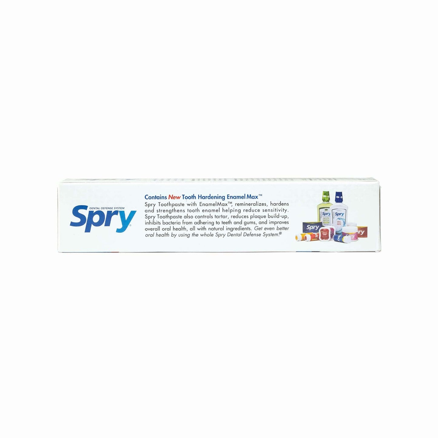 Spry Natural Xylitol Toothpaste 5oz – 6-Pack, Fluoride Free, Gentle for Sensitive Teeth, Peppermint