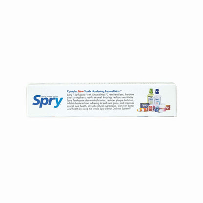 Spry Natural Xylitol Toothpaste 5oz – 6-Pack, Fluoride Free, Gentle for Sensitive Teeth, Peppermint