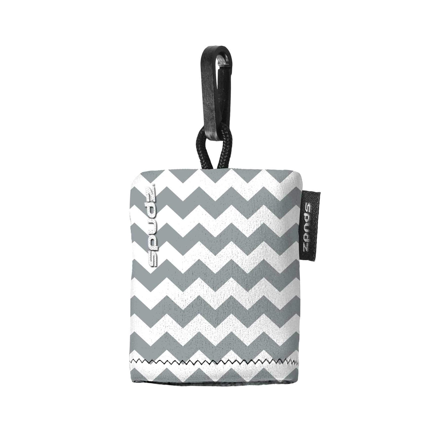 Spudz Microfiber Cloth Screen Cleaner – Premium Soft, 10x10 Gray Chevron