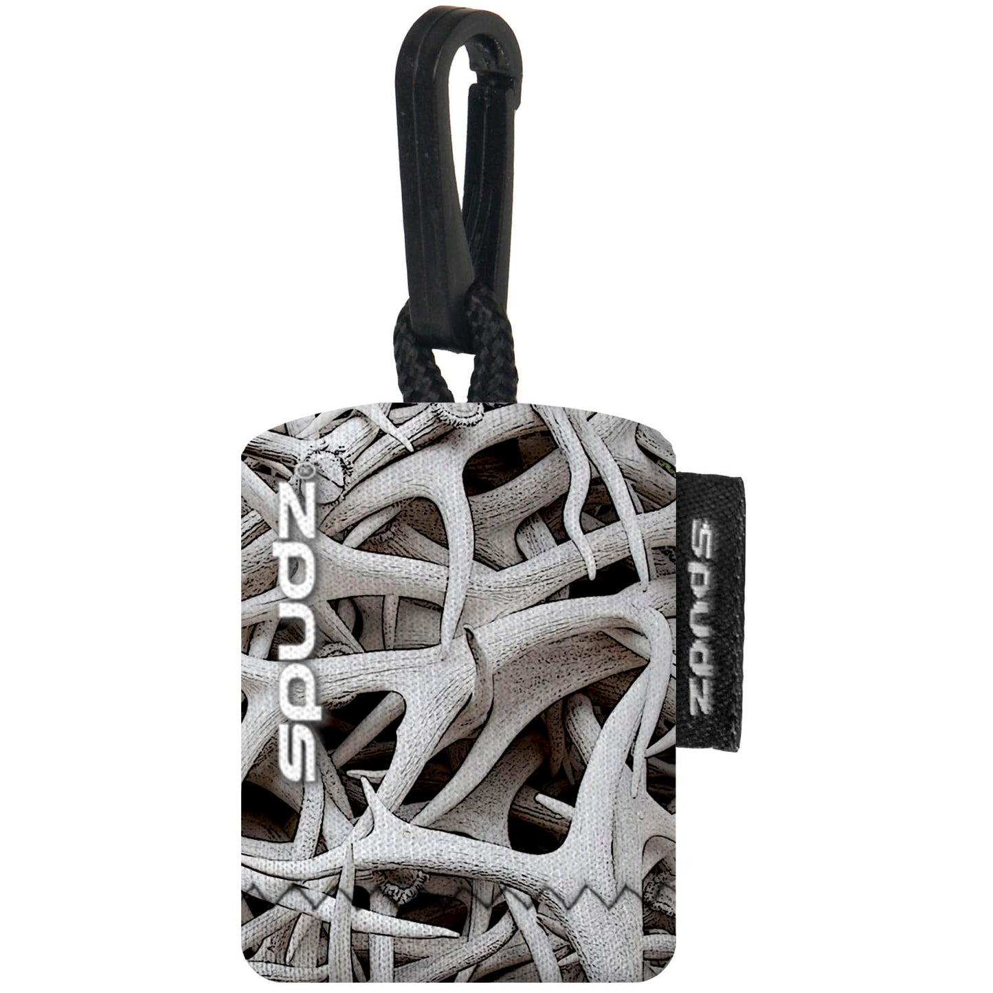 SPUDZ Classic Microfiber Lens Cleaner – Clip-On Pouch, Washable (6x6 in) | Binoculars, Glasses & Screens