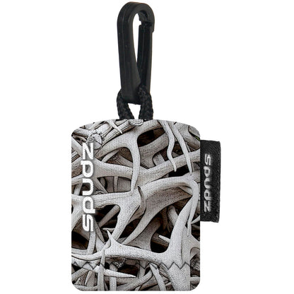 SPUDZ Classic Microfiber Lens Cleaner – Clip-On Pouch, Washable (6x6 in) | Binoculars, Glasses & Screens
