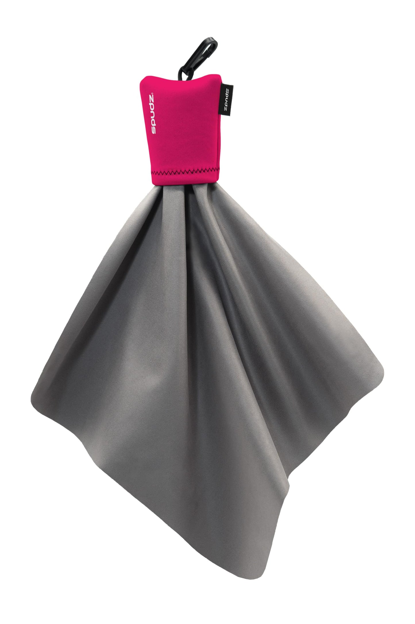 SPUDZ Hot Pink 10x10 Microfiber Cloth – Premium Screen & Lens Cleaner