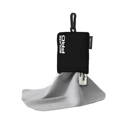 SPUDZ Pro 10x10 Microfiber Cloth & Lens Cleaner (0.5 ml) – Safe Optics Cleaning Kit
