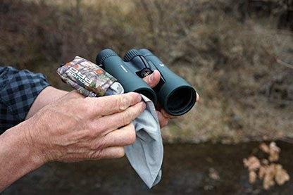 SPUDZ Pro 10x10 Microfiber Cloth & Lens Cleaner (0.5 ml) – Safe Optics Cleaning Kit