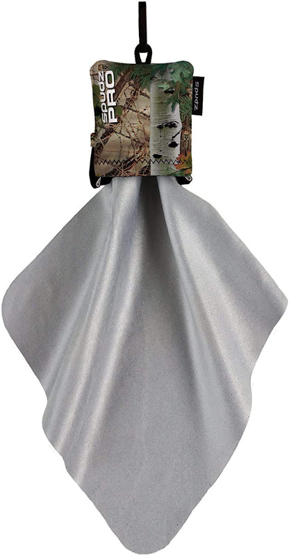 SPUDZ Pro | 10\" x 10\" Microfiber Cloth Screen & Lens Cleaner with 4ml Bottle