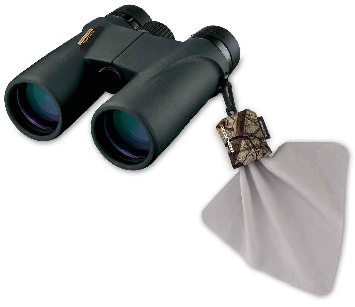 SPUDZ Classic Microfiber Lens Cleaner – Clip-On Pouch (6x6 in) – Alpine Mountain Camo