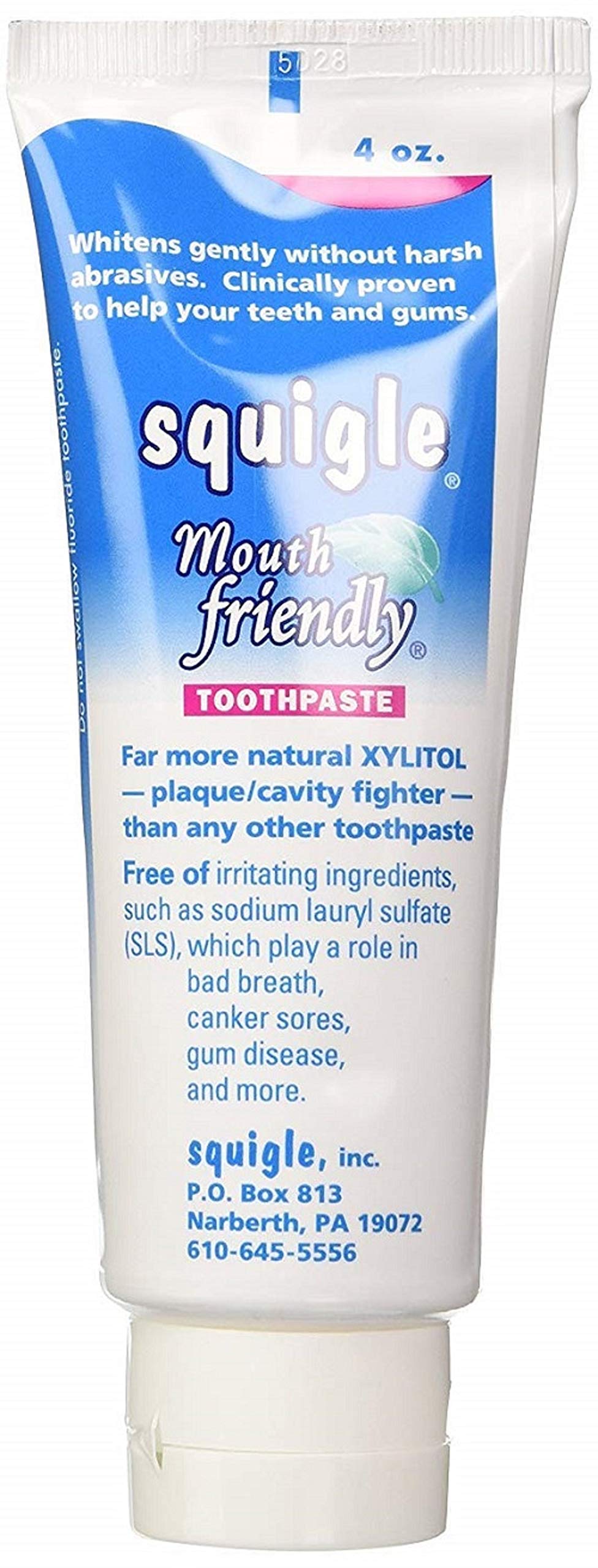 Squigle Enamel Saver Toothpaste (2 Pack) – Canker Sore Prevention & Treatment