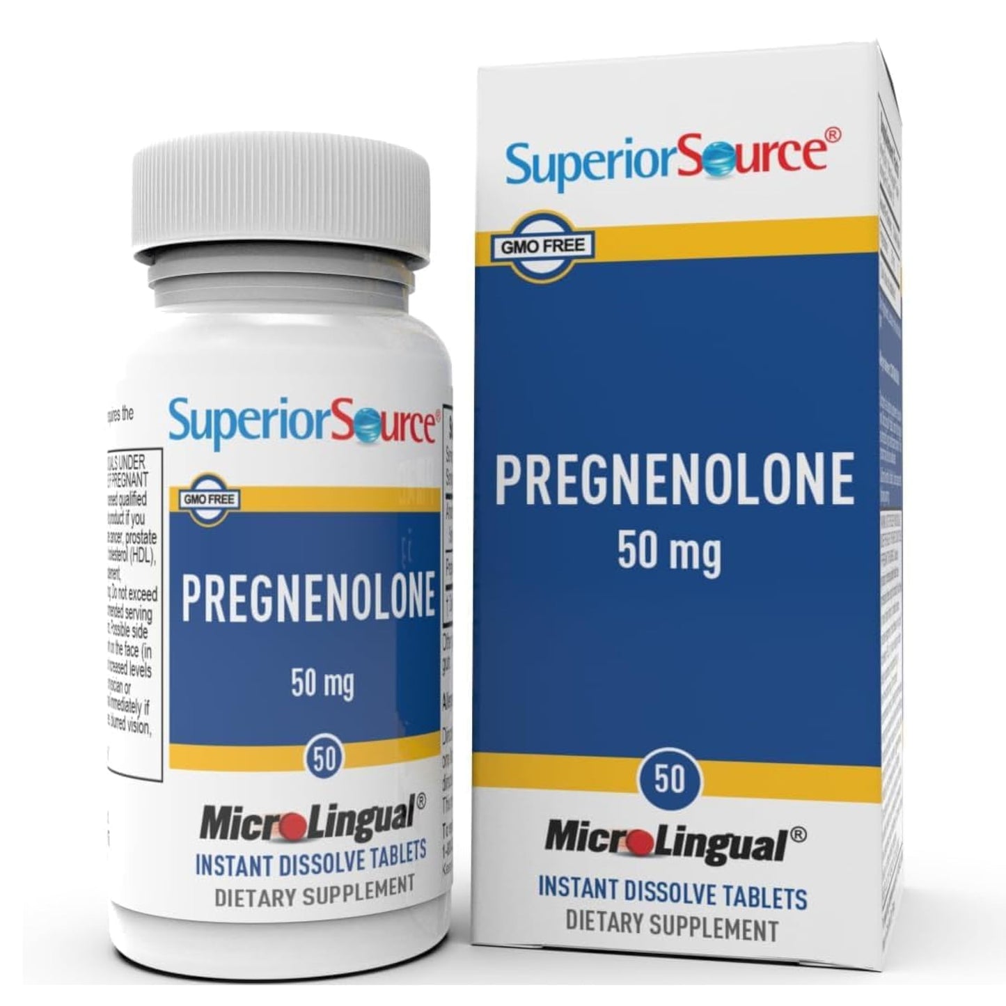 Pregnenolone 50 mg – Brain Health & Hormone Support | Superior Source