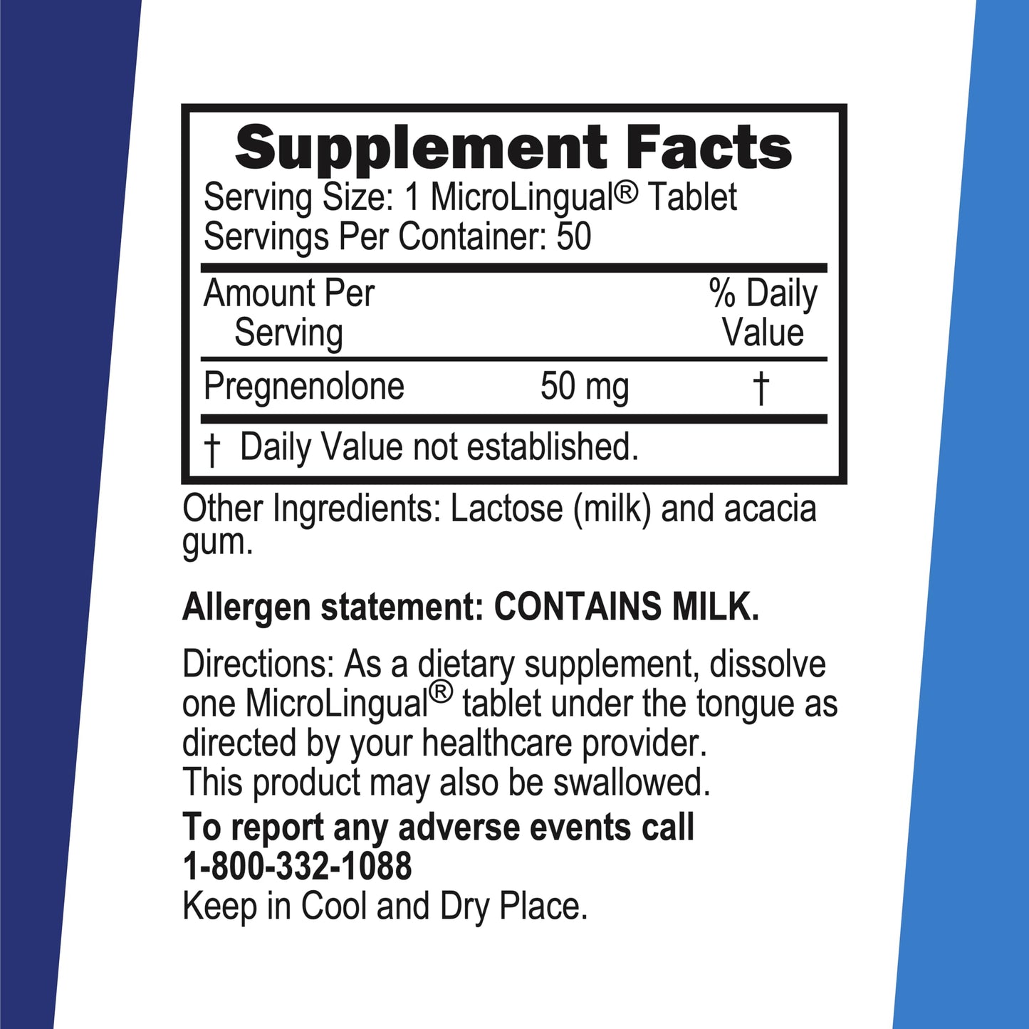 Pregnenolone 50 mg – Brain Health & Hormone Support | Superior Source