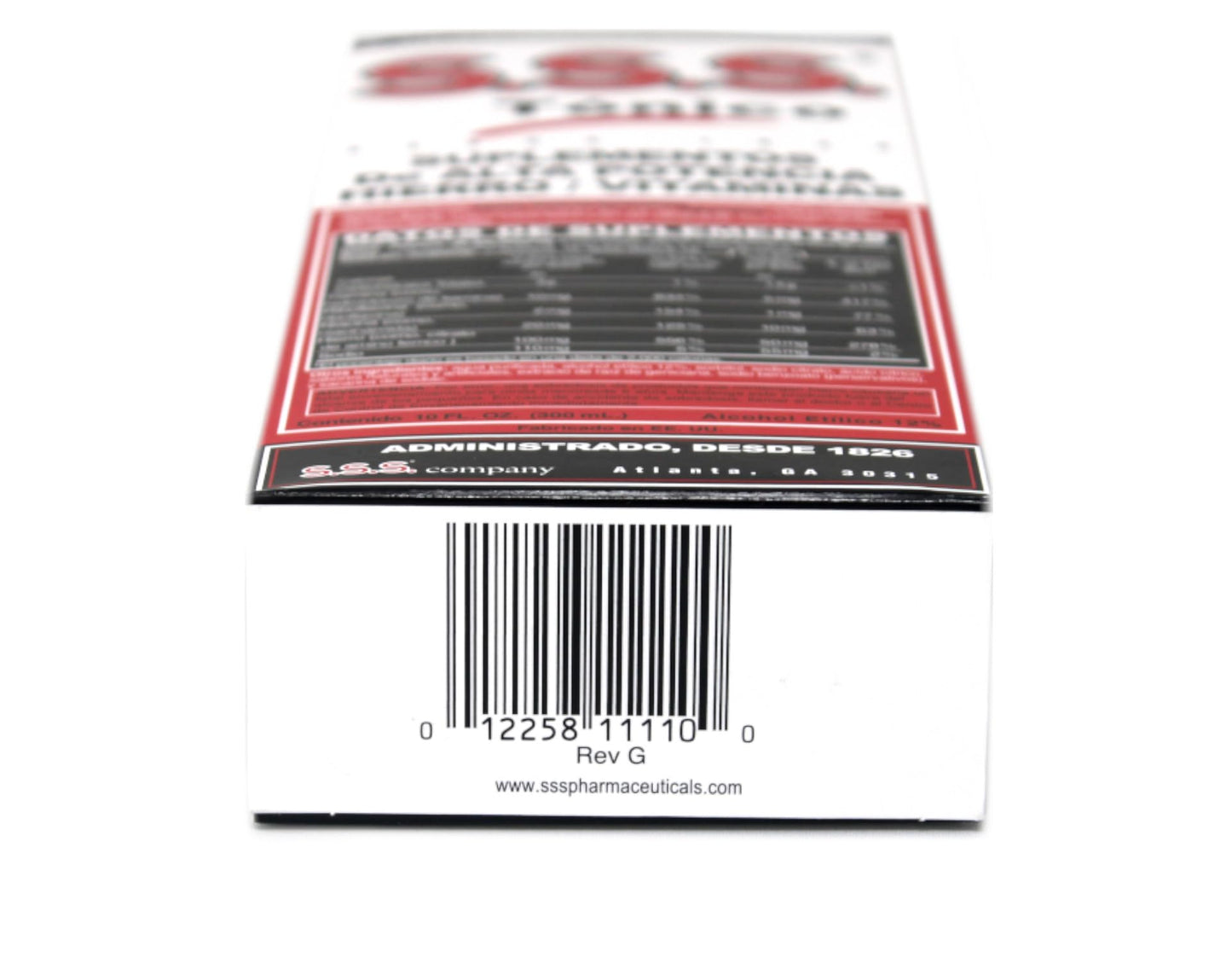 SSS Tonic 10oz – Pack of 3 Iron & Vitamin B Supplement (PT#1225811110)