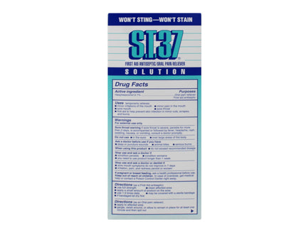 ST 37 First Aid Antiseptic Solution 16 oz (Pack of 2)