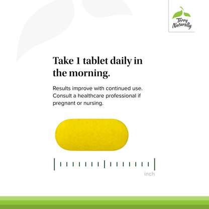 Terry Naturally St John's Wort 900-60 Tablets – Full Clinical Dose (Non-GMO, Vegan, Gluten Free)