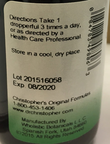 St. John's Wort Glycerite 2 oz | Dr. Christopher's Herbal Extract