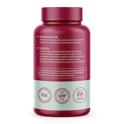 Stabilized R-Lipoic Acid 300mg (R-ALA) – Nerve, Energy & Metabolism Support | NSF Certified, Non-GMO & Vegan, 60 Capsules