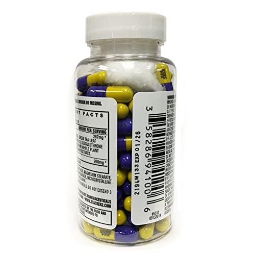 Stacker 2 Fat Burner Capsules – Ephedra Free, 100-Count Bottle | NVE Pharmaceuticals