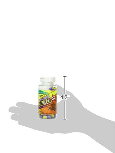 Stacker 2 Fat Burner Capsules – Ephedra Free, 100-Count Bottle | NVE Pharmaceuticals