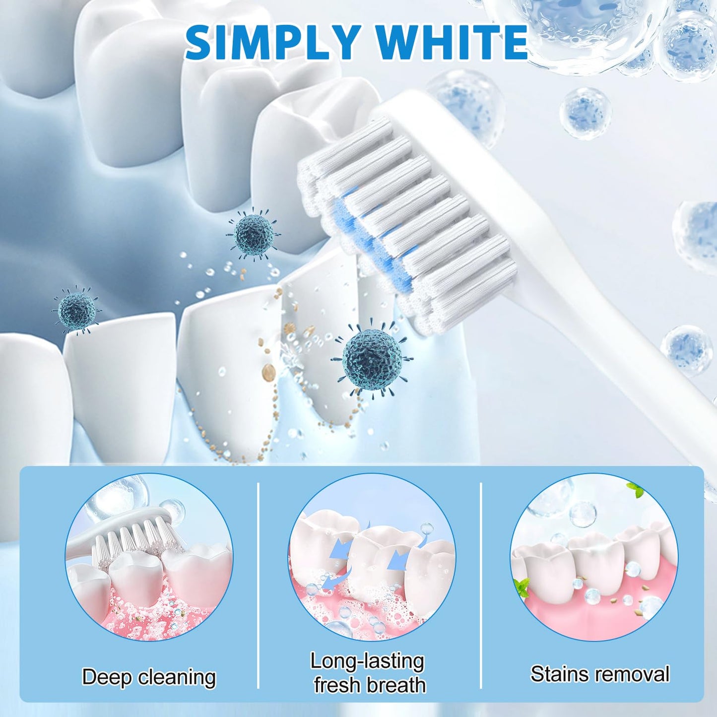 Teeth Whitening Powder – Natural Teeth Whitener | Instant Whitening & Fresh Breath (2PCS)