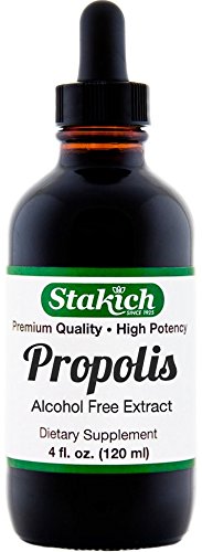 Stakich Propolis Extract 4 oz Alcohol Free – 50% Propolis BritishVita | Premium UK Vitamins & Wellness Supplements