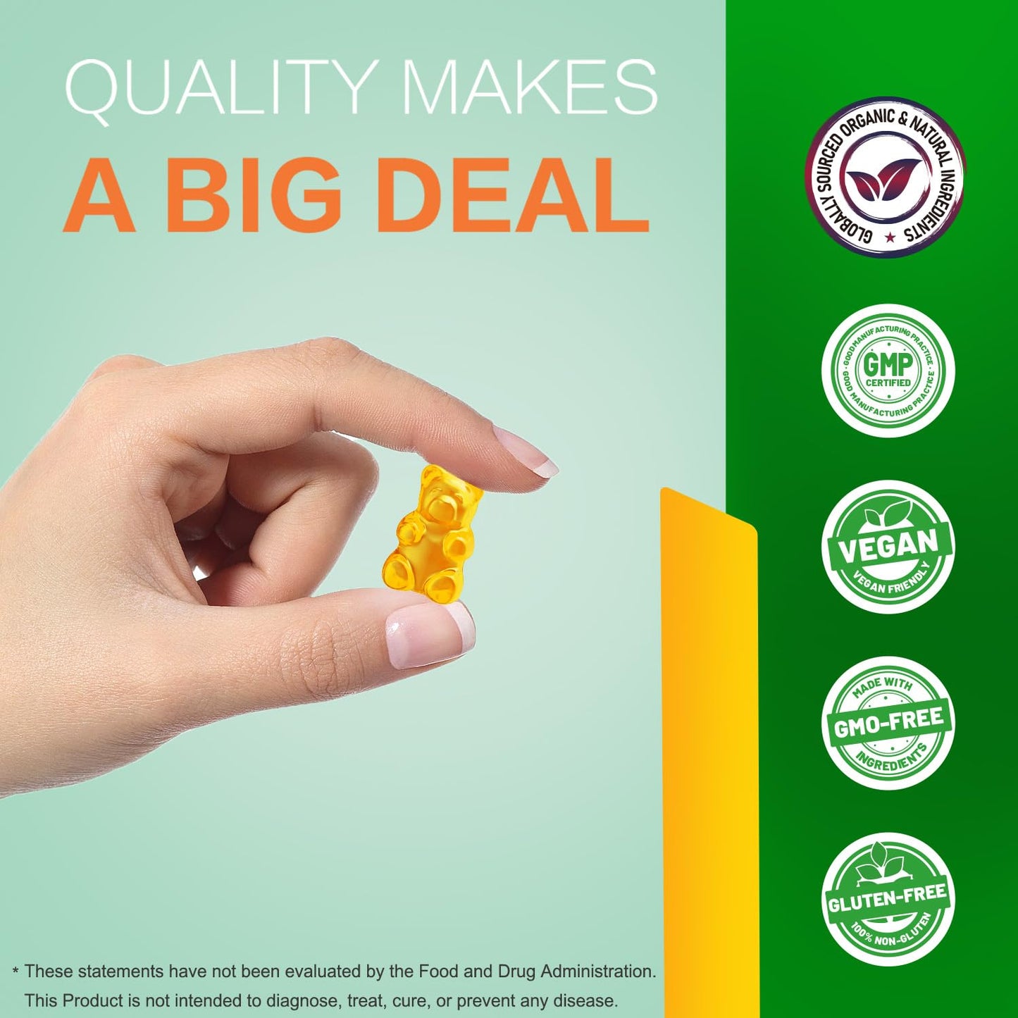 STANCES ORCHARD Hemp Gummies - Advanced Extra Strength, 60 Count, Vegan & Organic