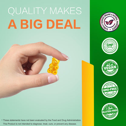 STANCES ORCHARD Hemp Gummies - Advanced Extra Strength, 60 Count, Vegan & Organic