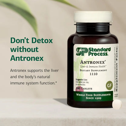 Standard Process Antronex – Liver Health Supplement | Gluten-Free, Non-Dairy, Non-Soy | 180 Tablets BritishVita | Premium UK Vitamins & Wellness Supplements