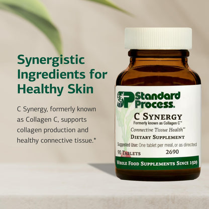 Standard Process C Synergy - Connective Tissue & Immune Support, 90 Tablets