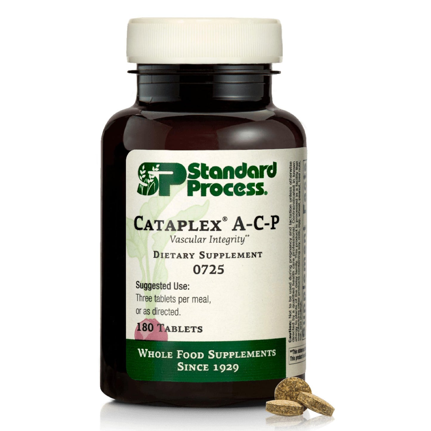 Cataplex A-C-P by Standard Process — Heart Health, Gum Health, Immune Support (180 Tablets)