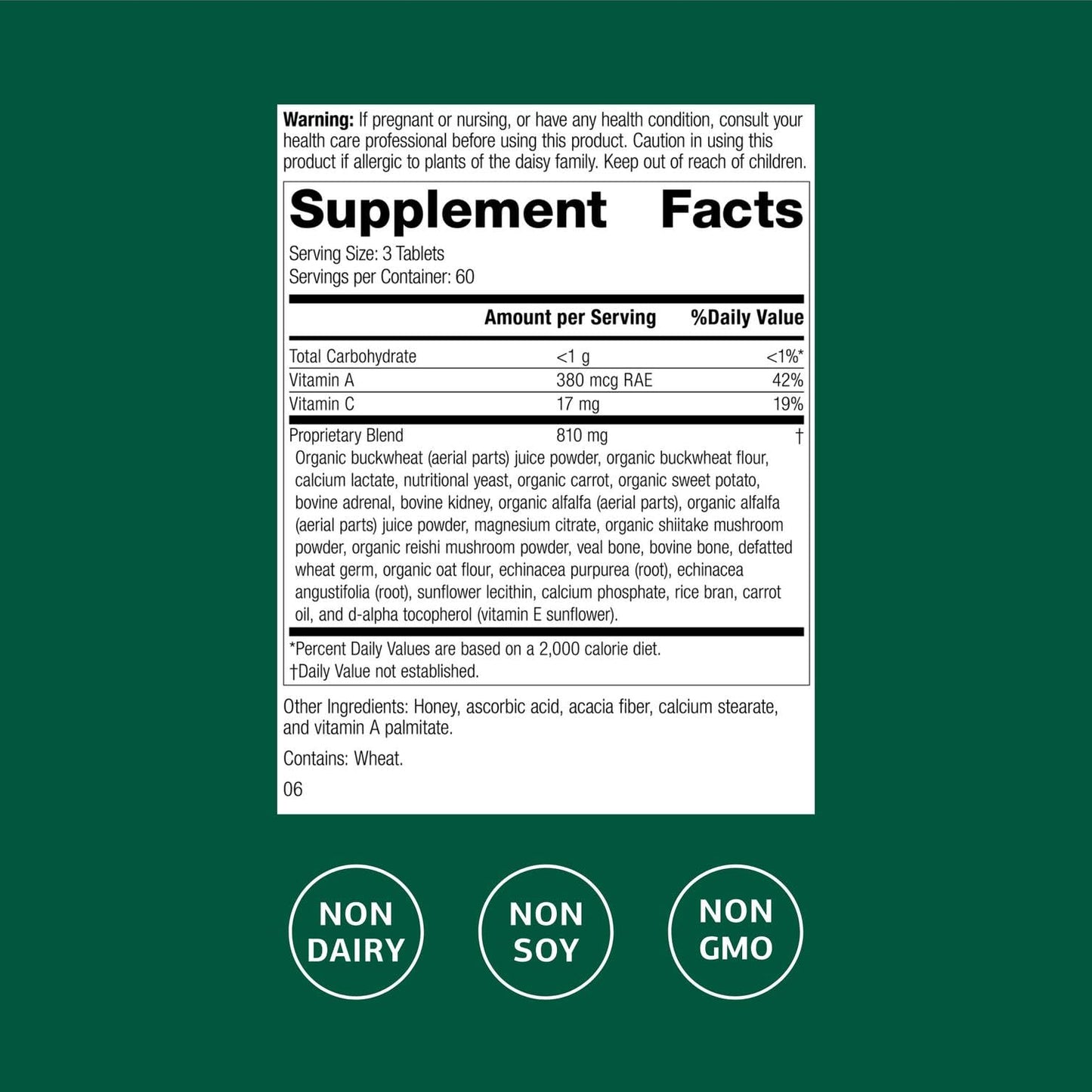 Cataplex A-C-P by Standard Process — Heart Health, Gum Health, Immune Support (180 Tablets)
