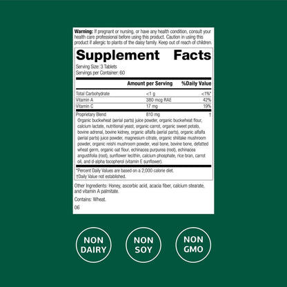 Cataplex A-C-P by Standard Process — Heart Health, Gum Health, Immune Support (180 Tablets)