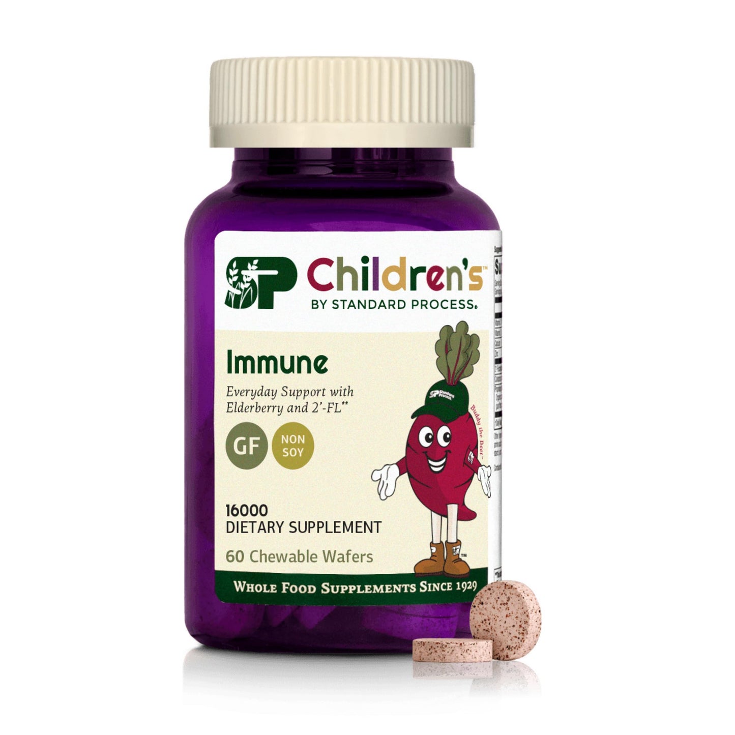 Standard Process Inc. Children's Immune - 60 Wafers | Immune Support for Kids