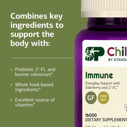 Standard Process Inc. Children's Immune - 60 Wafers | Immune Support for Kids