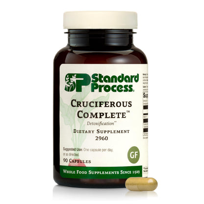 Standard Process Cruciferous Complete – Liver Support & Whole Food Antioxidant (90 Capsules)