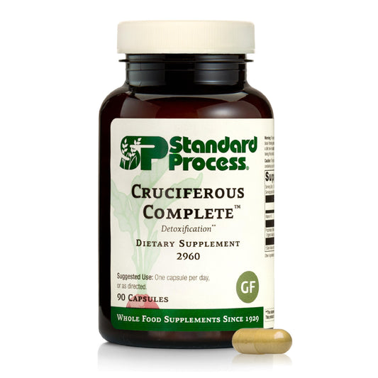 Standard Process Cruciferous Complete – Liver Support & Whole Food Antioxidant (90 Capsules) BritishVita | Premium UK Vitamins & Wellness Supplements