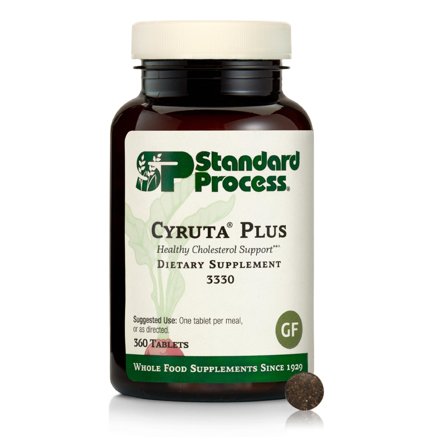 Standard Process Cyruta Plus - Capillary & Circulation Support - Gluten-Free, Non-Dairy & Non-Soy - 360 Tablets