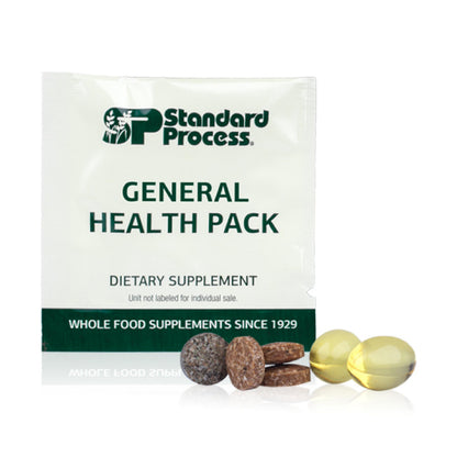 Standard Process General Health Pack – Daily Multivitamin & Mineral Supplement (60 Packs)