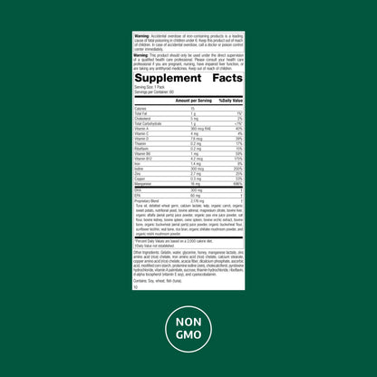 Standard Process General Health Pack – Daily Multivitamin & Mineral Supplement (60 Packs)
